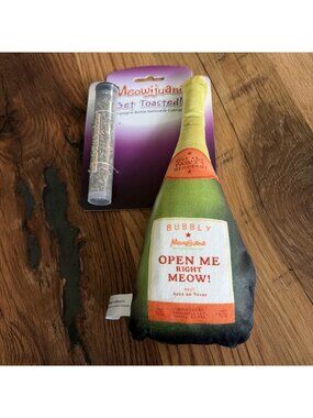 Meowijuana Get Toasted Cat Toy Premium Catnip Refillable New